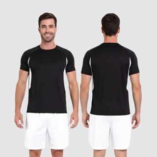 Camiseta /Camisa lisa Dry-fit Manga curta Masculina Respiravel-Sacagem rapida Academia-Casual em Oferta na Shopee