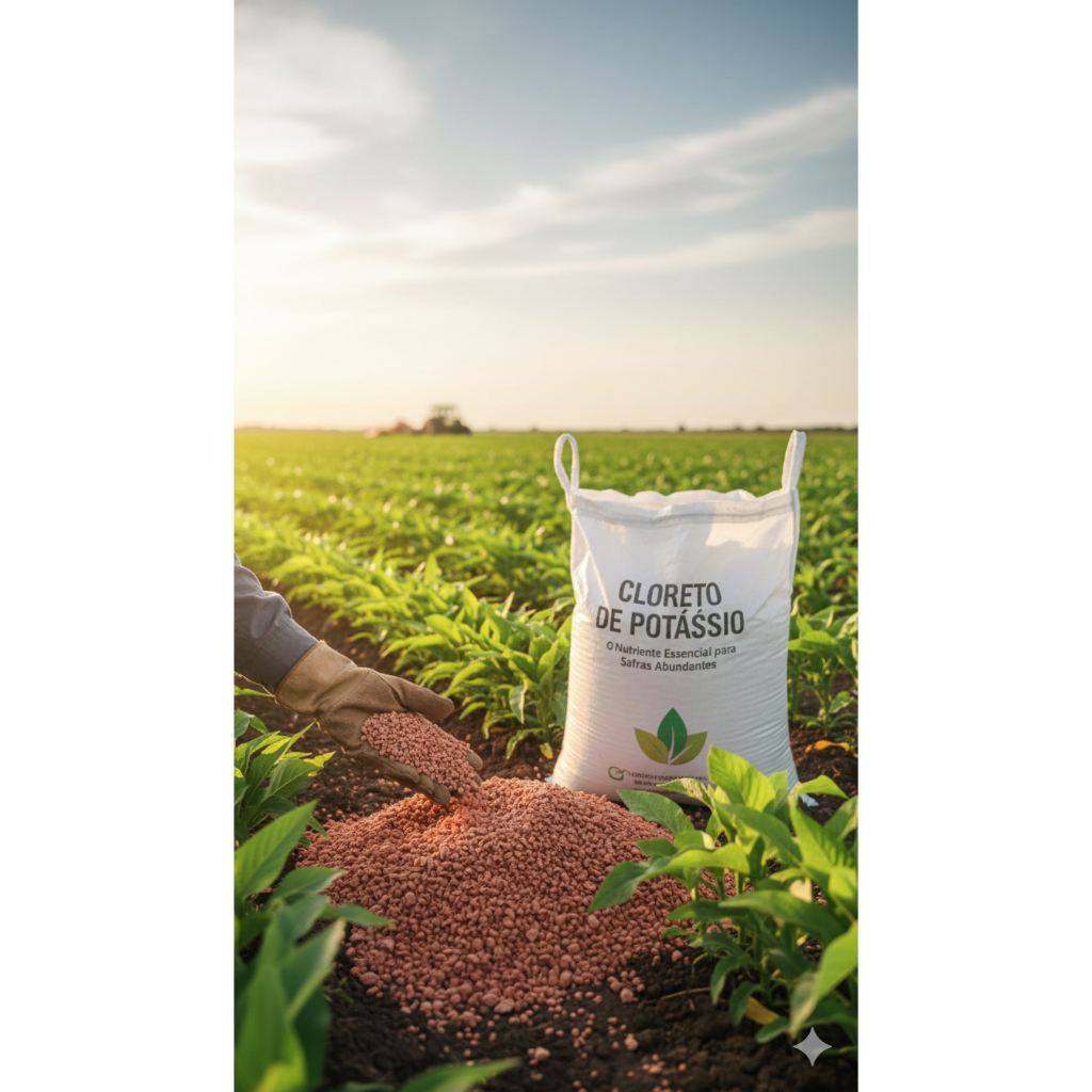 Cloreto de Potássio vermelho 00-00-60 - 1kg 2kg 3kg