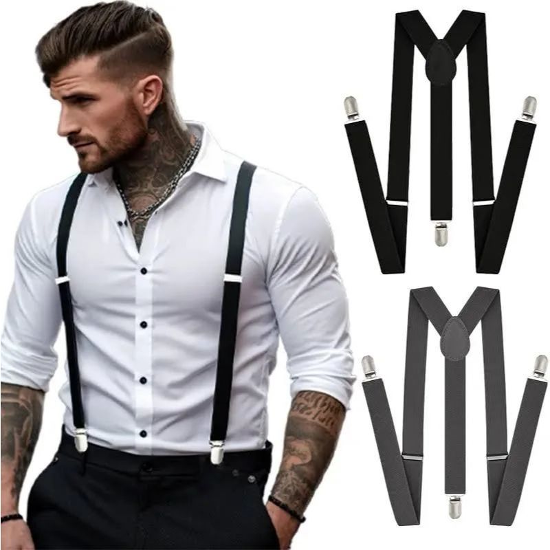 Suspensório Adulto Unissex Ajustável Masculino Feminino Varias Cores