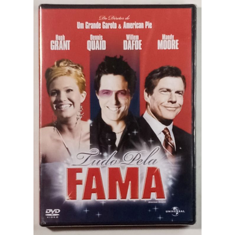 DVD Tudo Pela Fama (original/lacrado)