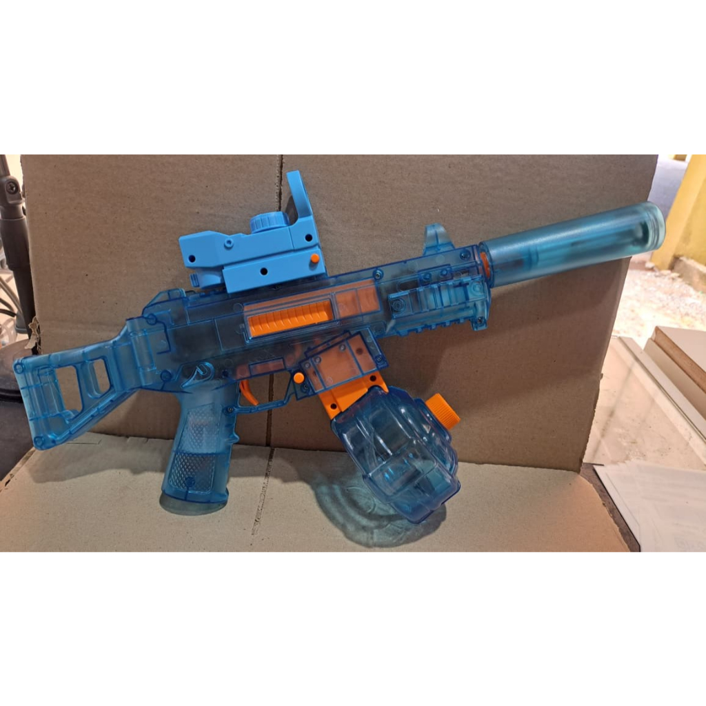 Brinquedo Pistola Lançador Água Alta Pressão Eletrica Recarregável Top Verão Brinquedo Water em Oferta na Shopee