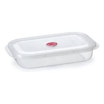Pote Para Alimentos Raso Com Válvula 1,9Litros Transparente 244 Nitron