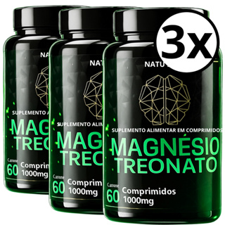 Treonato de Magnésio Original 1000 mg Alta absorção L-Treonina  - ENVIO IMEDIATO em Oferta na Shopee