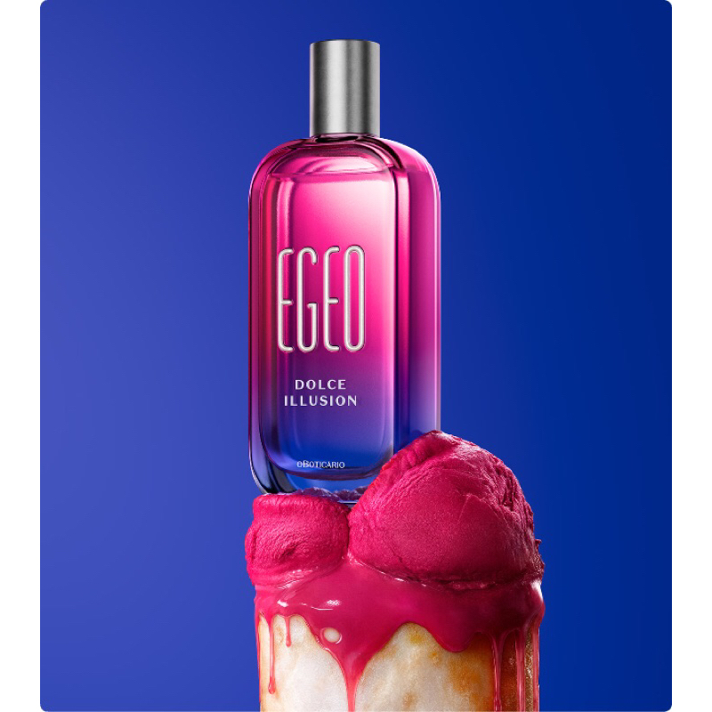 O Boticário Egeo Desodorante Colônia  Dolce illusion LANÇAMENTO 90ml (Bomb Black, Dolce, Spicy Vibe, Choc High, Blue