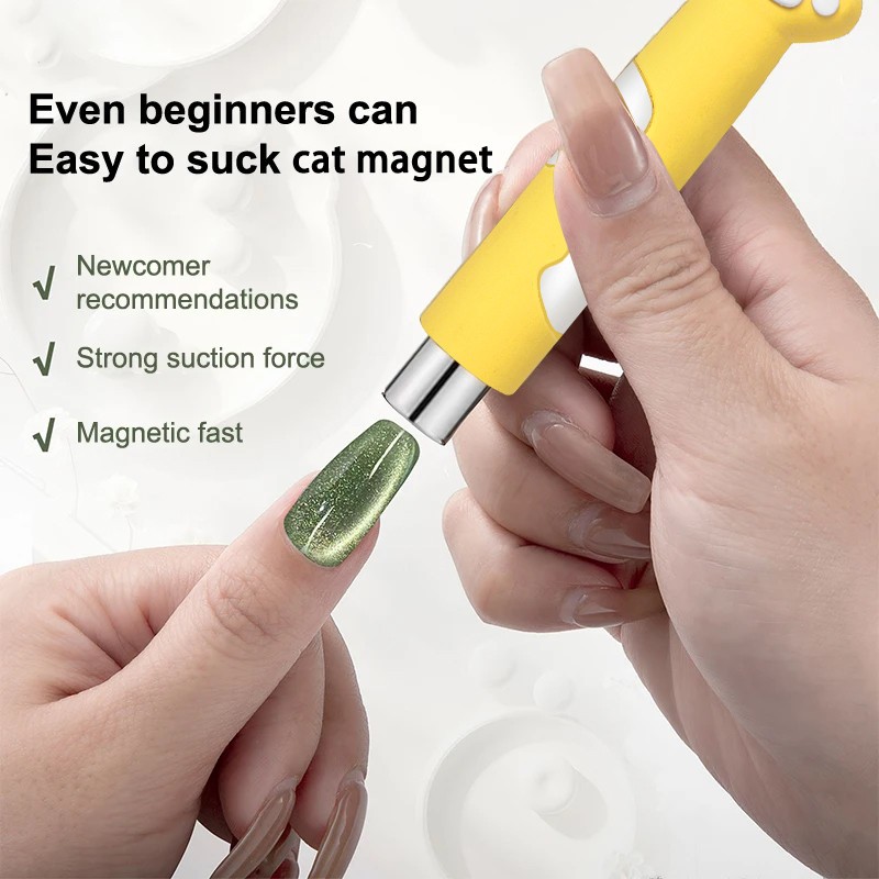 Imã Magnetico para Esmalte Formato Patinha de Gato em Oferta na Shopee