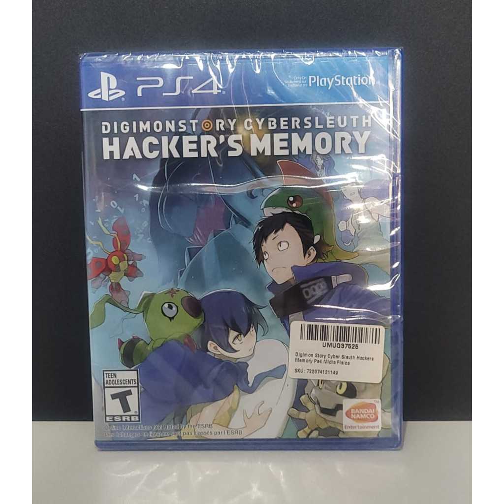 Digimon Story Cyber Sleuth Hacker's Memory Ps4 Mídia Física (Lacrado)