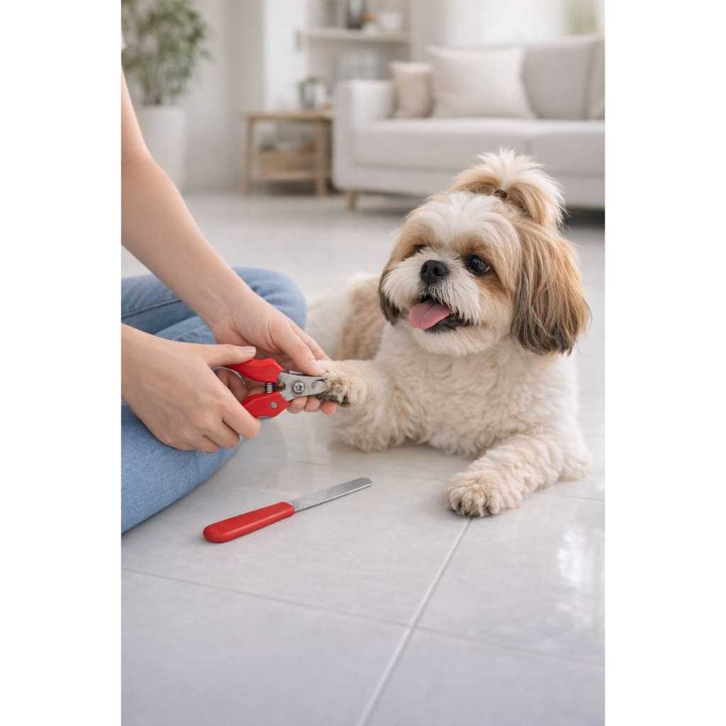 Kit cortador de Unhas Pet + Lixa – para Cães e Gatos 2 peças