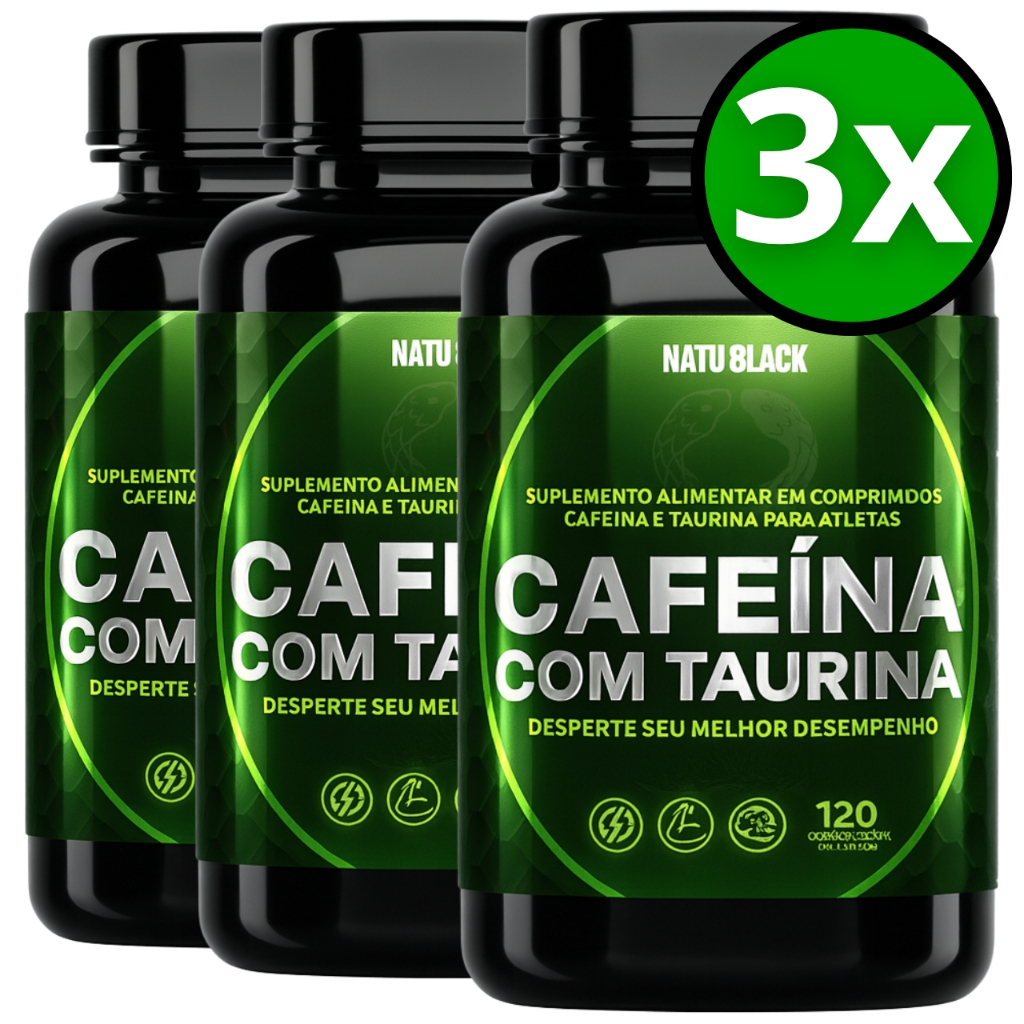 Pré Treino Caféina Taurina Potente Termogenico Energia, Foco e Performance Acelera o Metabolismo