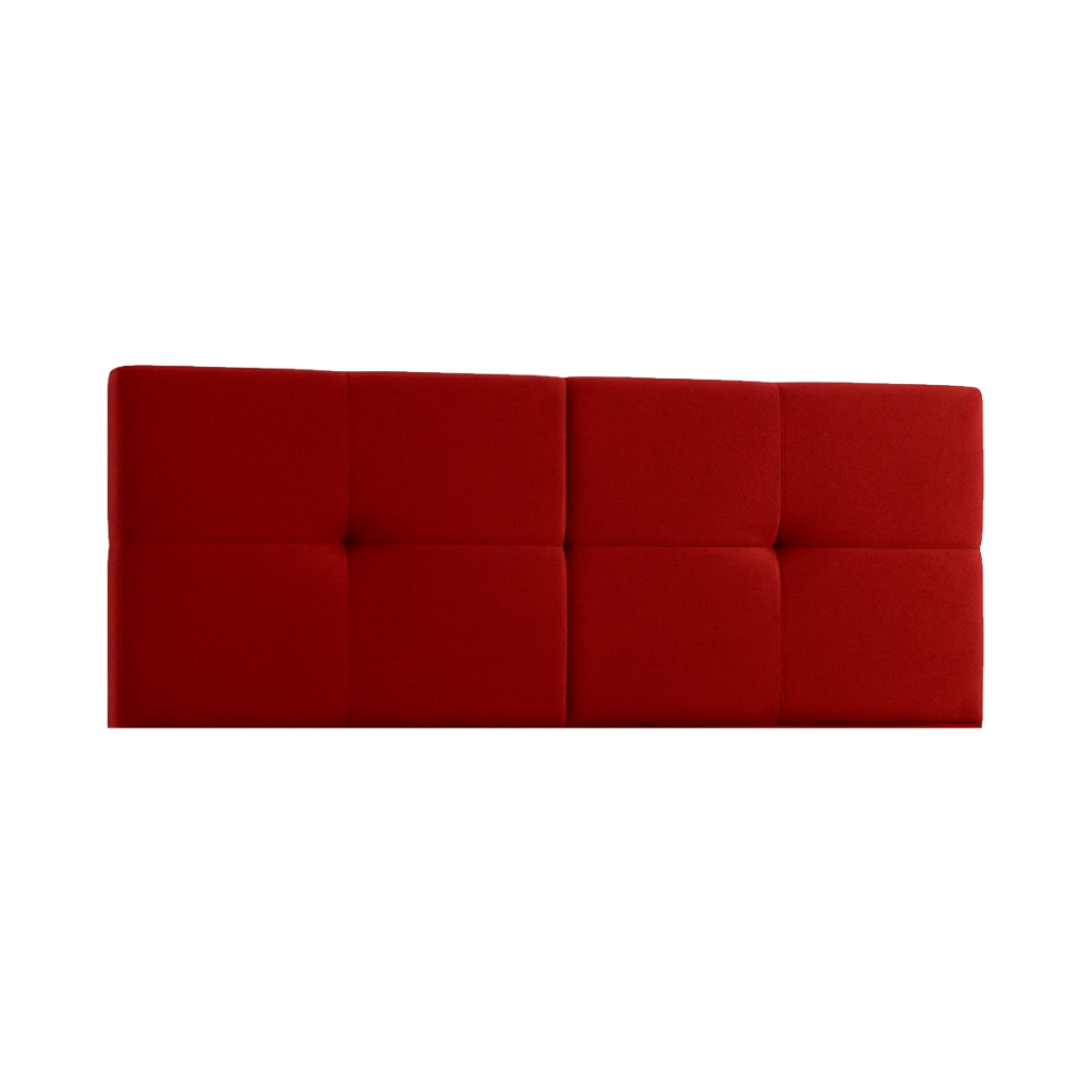 Cabeceira Bruna Estofada Painel Cama Box Solteiro Casal Queen King Cor Vinho
