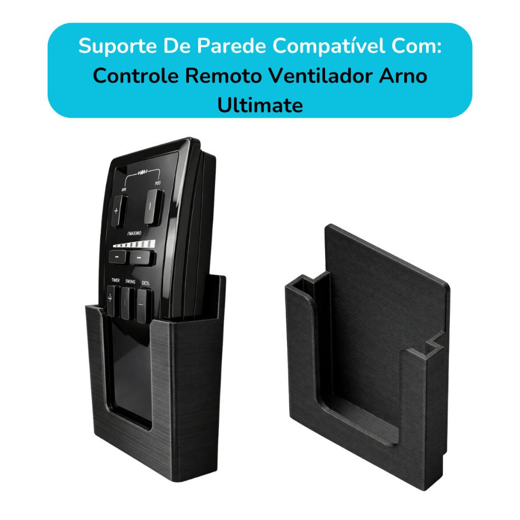Suporte De Parede Controle Remoto Ventilador Arno Ultimate