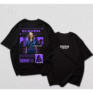 Camiseta Unissex Serie Personagem Eleven Stranger Things Exclusiva 2026 Adulto e Infantil e Plus Size Algodão Premium em Oferta na Shopee
