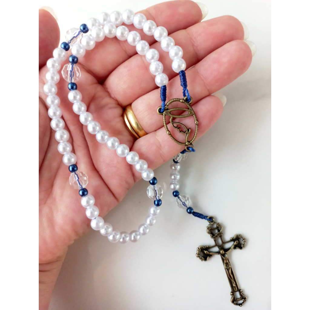 Terço Entremeio Nossa Senhora do Rosário Presente Católico