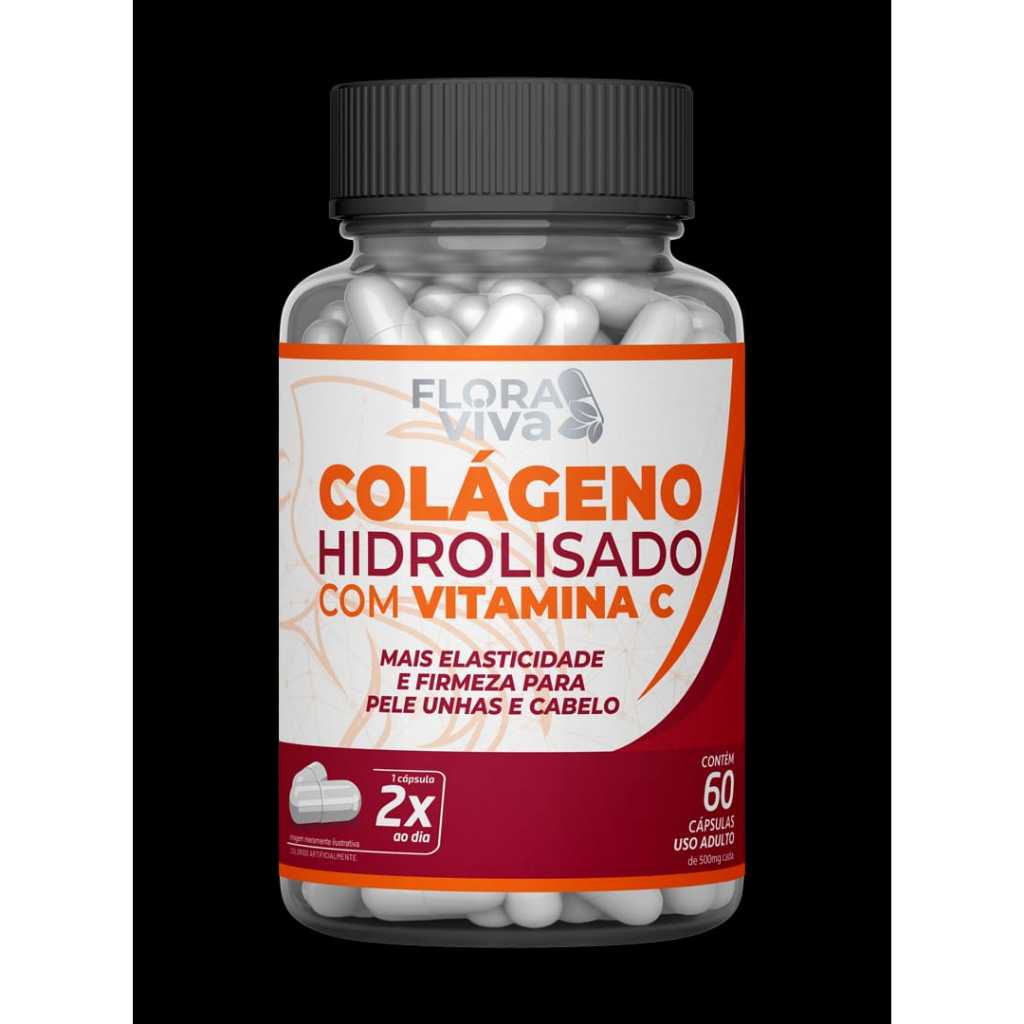 Colágeno Hidrolisado com Vitamina C | Colageno | Suplemento Alimentar | Original em Oferta na Shopee