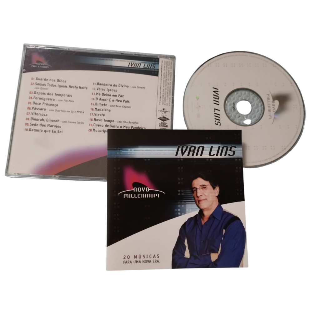 Cd - Ivan Lins - Série Novo Millenium