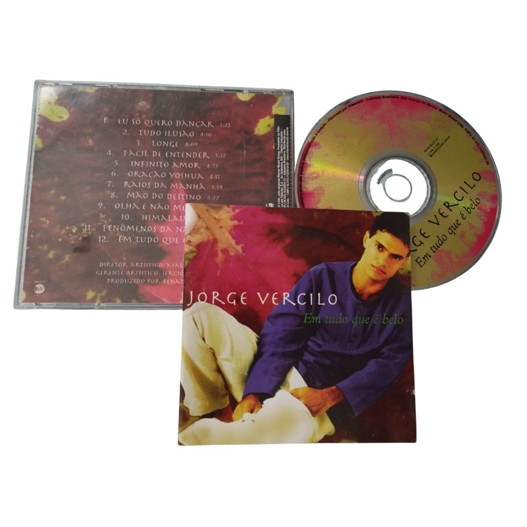 Cd - Jorge Vercilo - Em Tudo Que é Belo