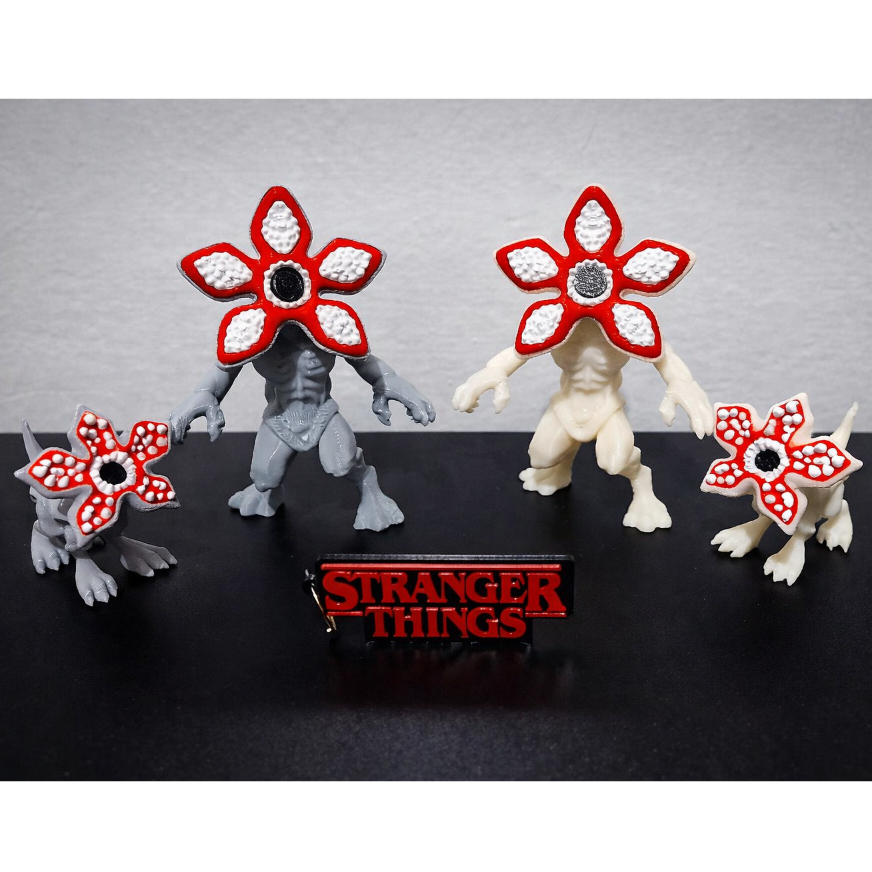 KIT Bonecos Articulados Demogorgon + DemoDog - Stranger Things em Oferta na Shopee