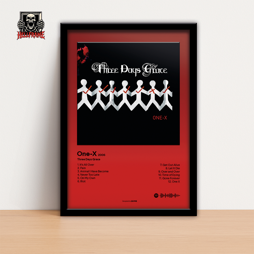 Quadro Placa Decorativa Rock Three Days Grace em MDF 20x28cm em Oferta na Shopee