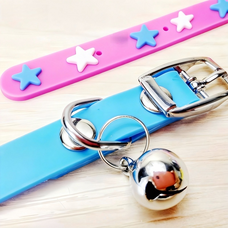 Coleira Ajustável com Sino para  Gatos - Confortável, Segura, Várias Cores, Tamanho G21042