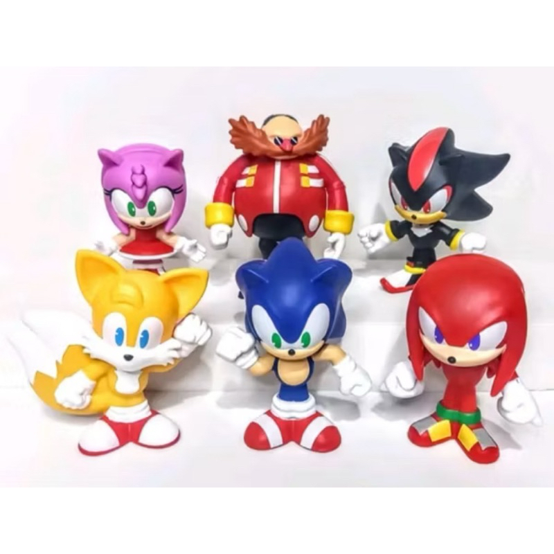 Bonecos Sonic Burger king 2024