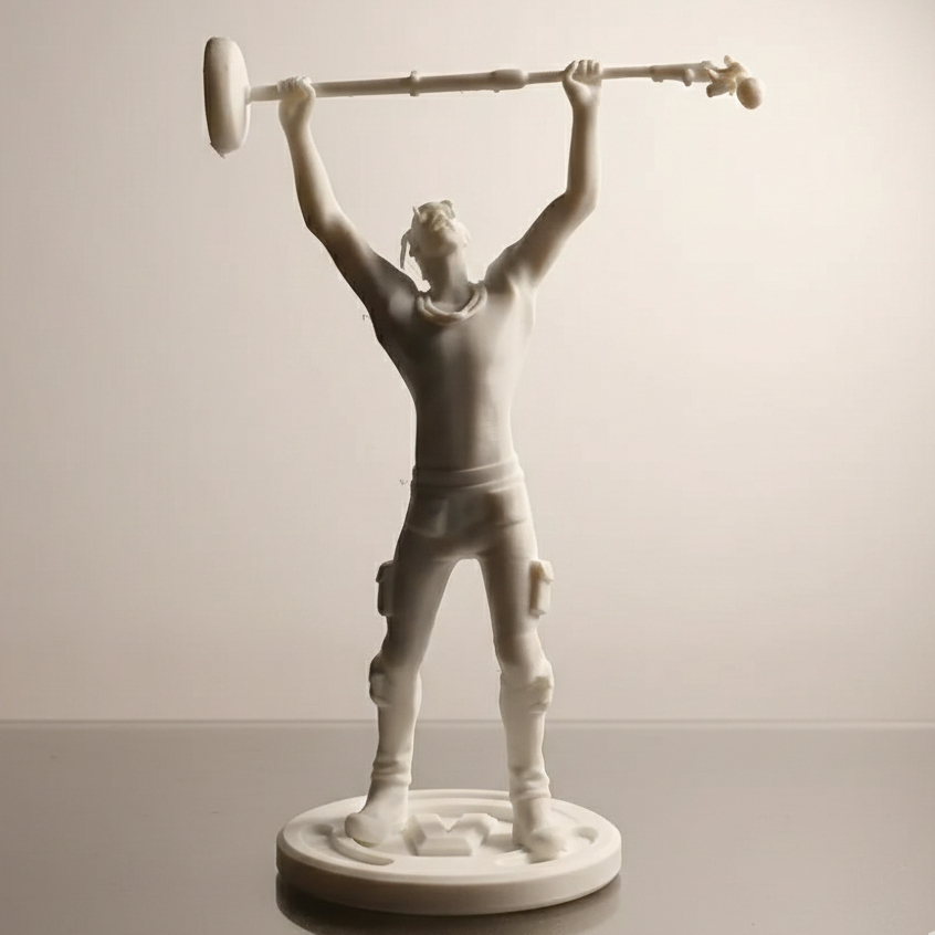 Miniatura Travis Scott 🎤 13cm | Estátua Decorativa Colecionável | Ícone do Rap Mundial