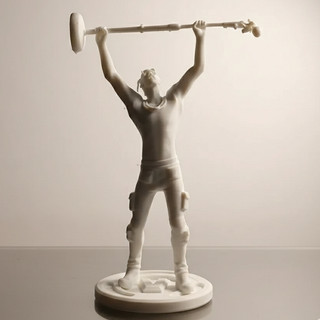 Miniatura Travis Scott 🎤 13cm | Estátua Decorativa Colecionável | Ícone do Rap Mundial