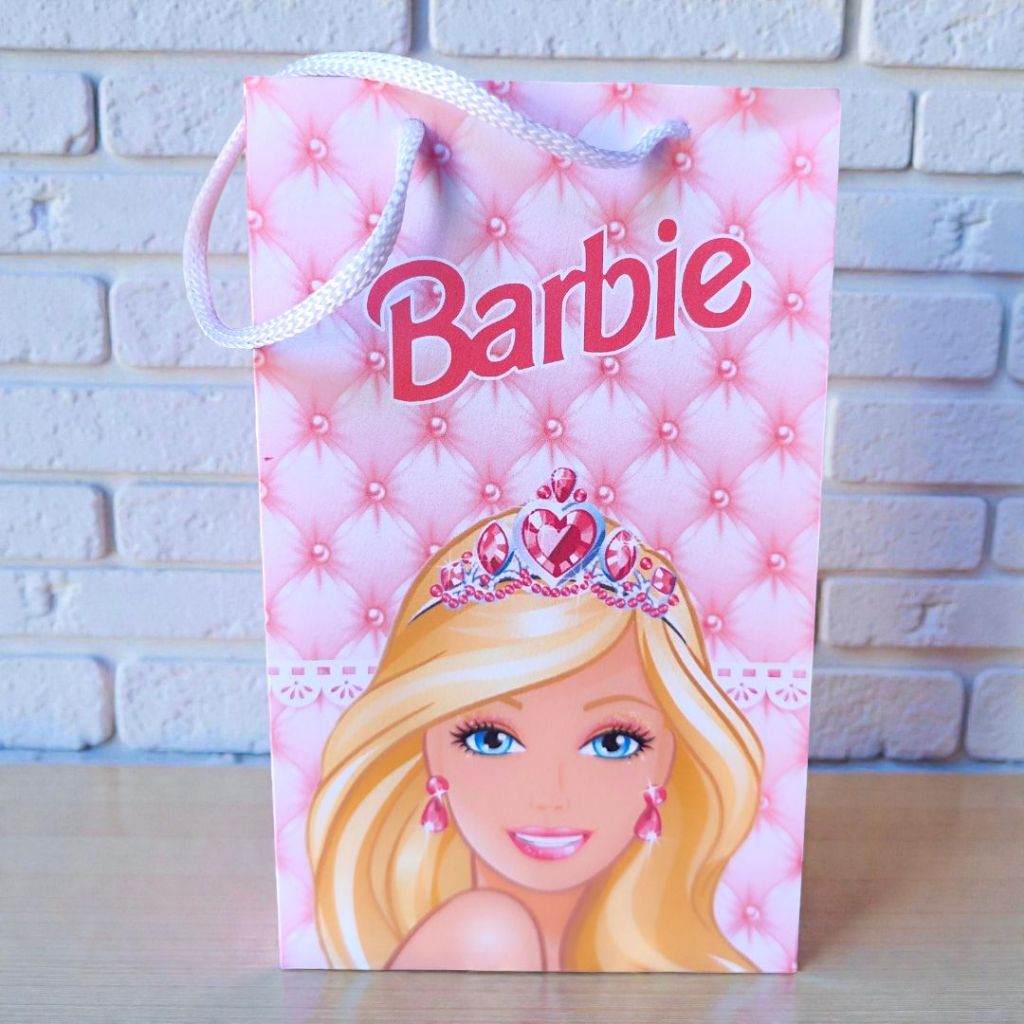 Sacolinha Surpresa Barbie - Sacolinha (16x10x4) cm