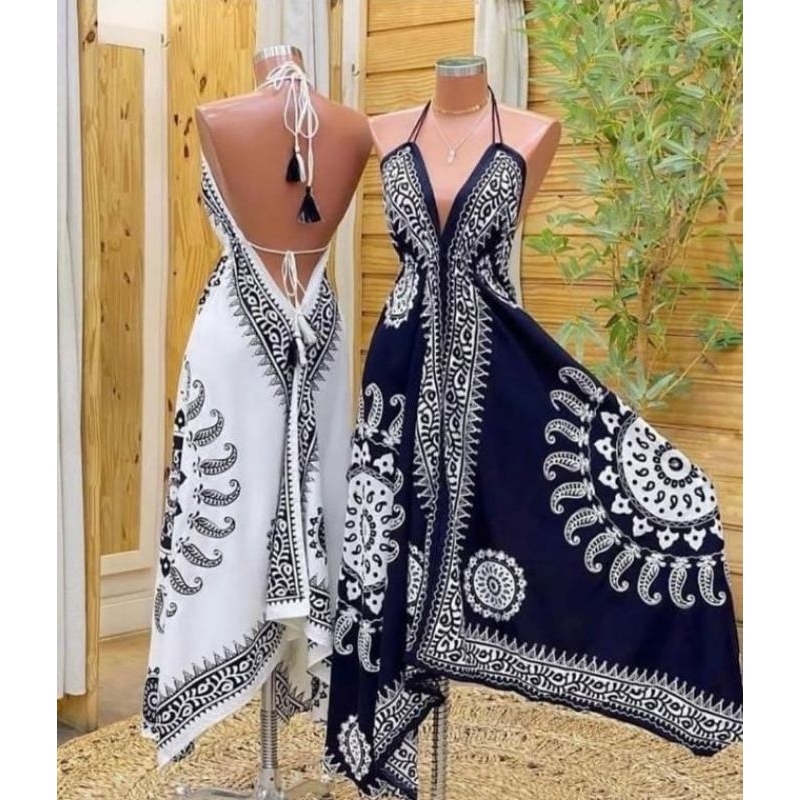 VESTIDO INDIANO LONGO -LENÇO TAMANHO UNICO COSTA NUA\FASHION \TENDENCIA