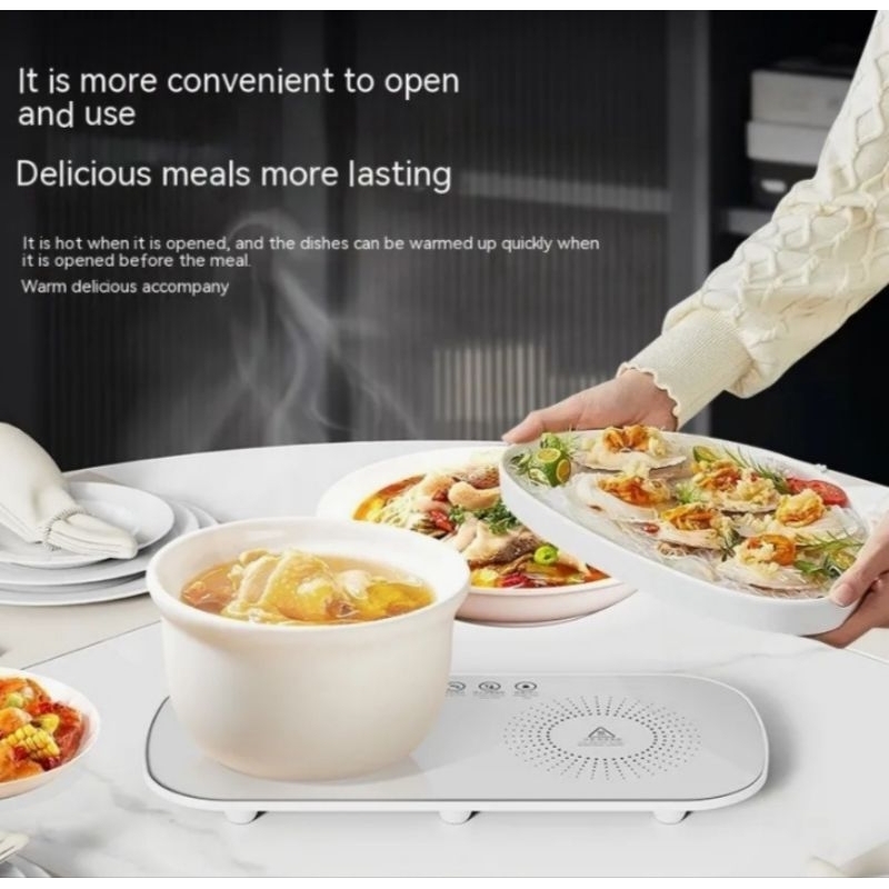 bandeja de aquecimento elétrica NCB-01 Réchaud eletrico 110v 127v🍝🍝 (alimentos)