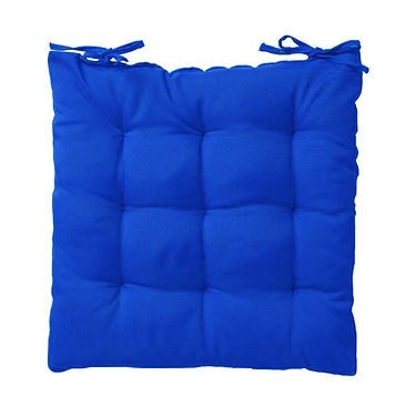 Almofada Futton 40x40cm com Cordões para Fixar em Cadeiras Sofá Pallet - Envio Imediato
