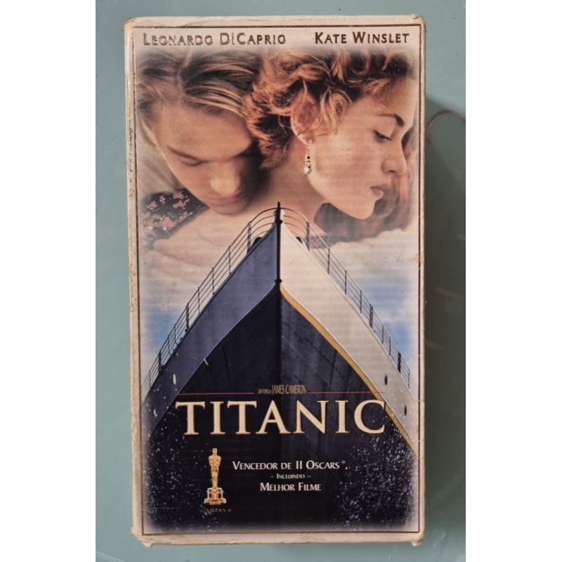 FITA VHS TITANIC DUPLA ORIGINAL