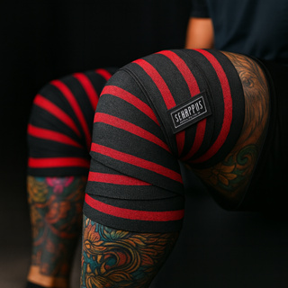 Faixa de Joelho Elástica para Treino -  Agachamento, Powerlifting, Musculação e Exercícios Intensos em Oferta na Shopee