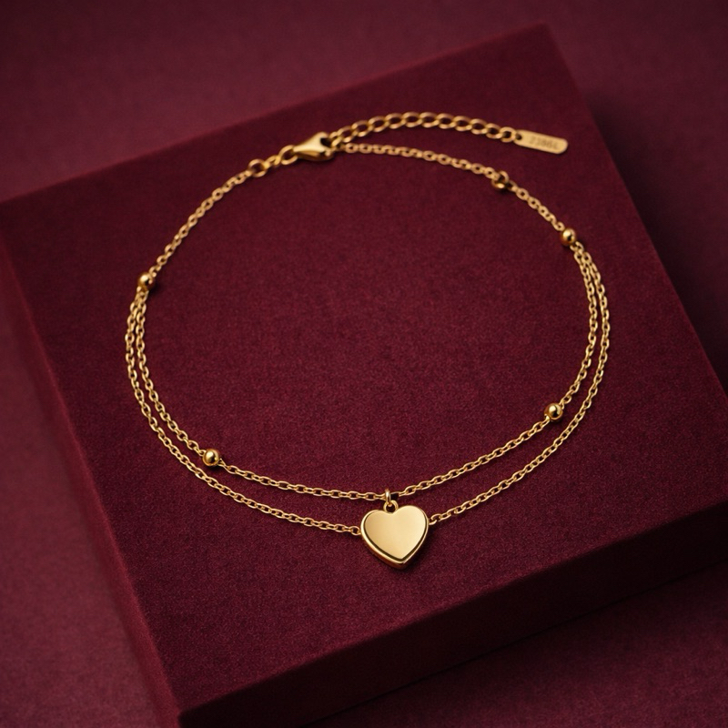 Pulseira feminina material aço inoxidavel | Dourada ou Prata | Antialérgica Não Escurece