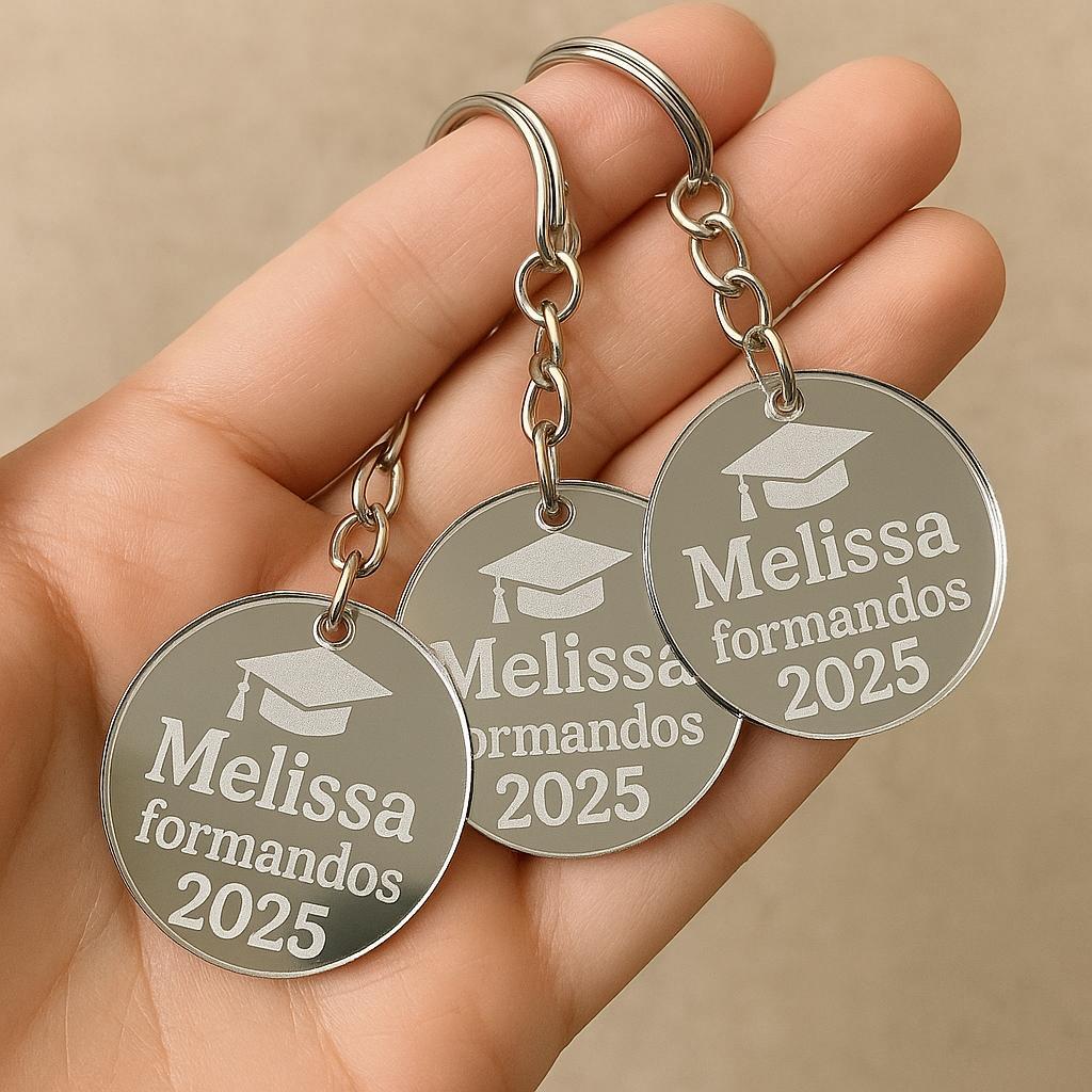 Kit 10-50 chaveiros personalizado acrílico espelhado brinde lembrancinhas batizado chá revelação em Oferta na Shopee