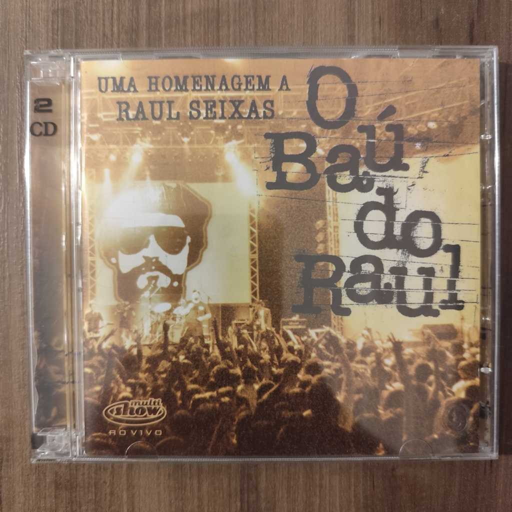 CD Duplo Vários Artistas - O Baú Do Raul - Uma Homenagem A Raul Seixas