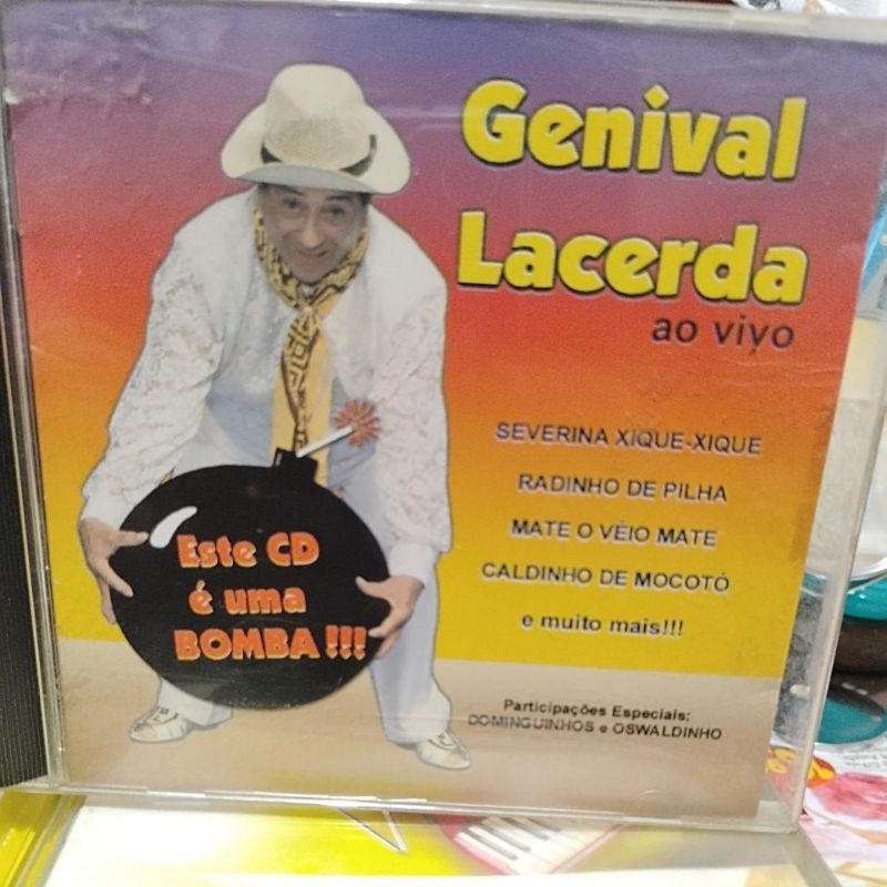 Cd Genival Lacerda ao vivo/uma explosão de alegria e sucesso