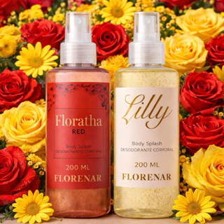 Kit 2 Body Splash Pós Banho Feminino Florata Red e Lily 200ml em Oferta na Shopee