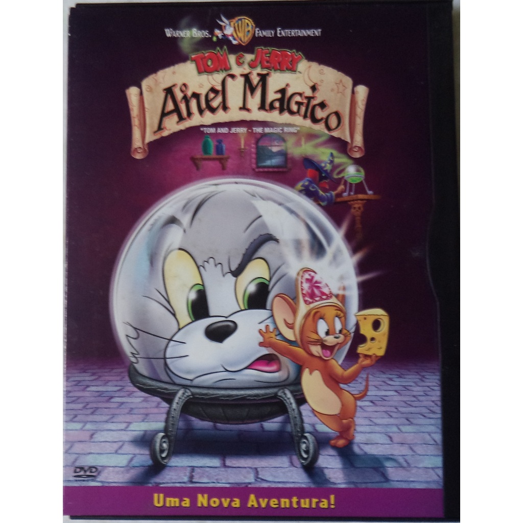 Dvd Original Tom e Jerry O anel mágico