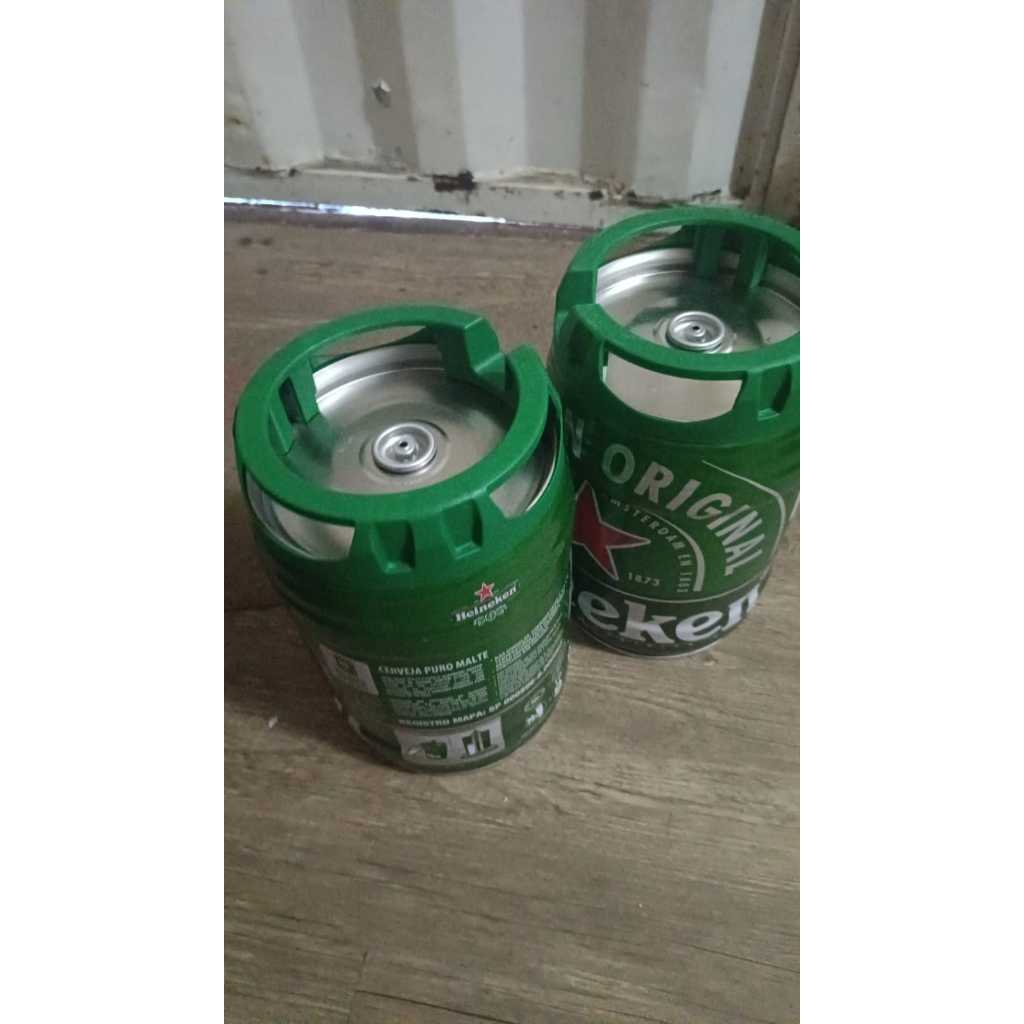 Cerveja Heineken Premium Barril 5l Vazio Artesanato (Usado)