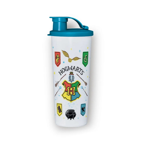 Tupperware Copo com Bico Casas de Hogwarsts 470ml