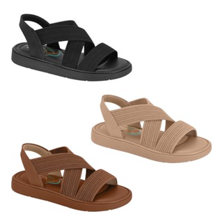 Sandália Papete Feminina Modare 7208.105 com Tira Elástica Cruzada em Oferta na Shopee