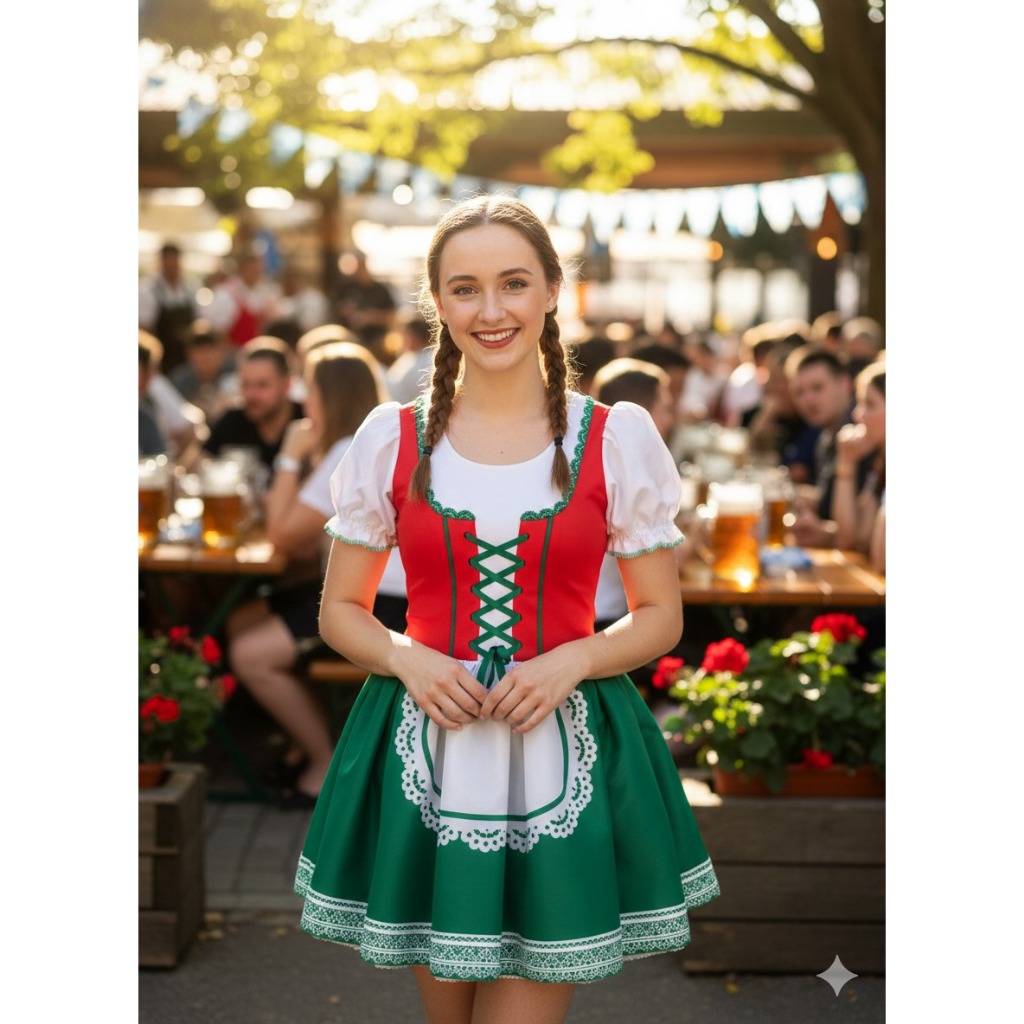 Vestido Italiana Infantil Adulto Fantasia Carnaval