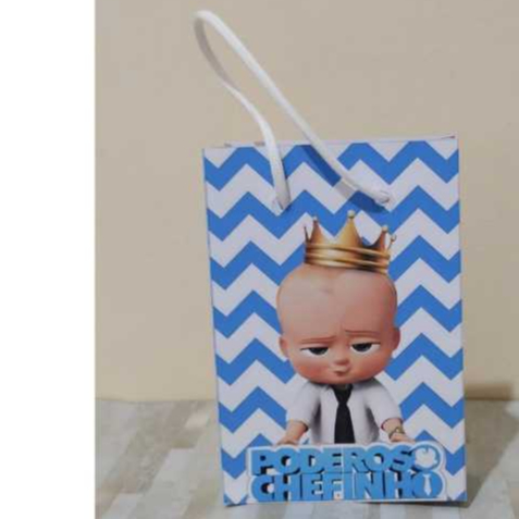 Sacolinha Surpresa e Lembrancinha Personalizada para Festas- Tema: PODEROSO CHEFINHO - PEGUE & MONTE.