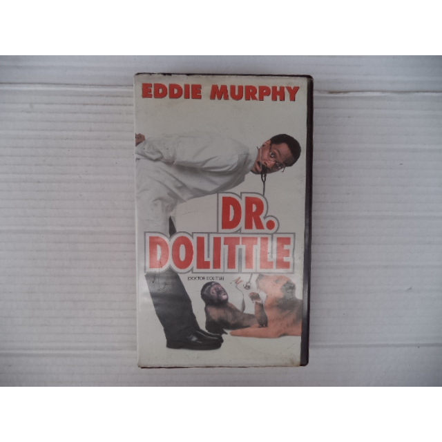 Fita Vhs Dr. Dolittle Original Legendado Eddie Murphy comédia