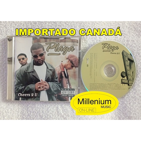 CD Playa  Cheers 2 U 1998 Importado Canadá Original Gravadora Colecionador Ótimo Estado