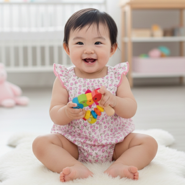 Body Romper Baby Jardim Floral: Charme e Conforto na Medida Certa para o Verão