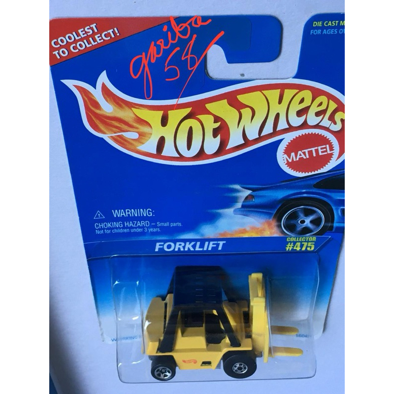 HOT WHEELS FORK LIFT EMPILHADEIRA 1996 #475 COLLECTOR GARIBA58