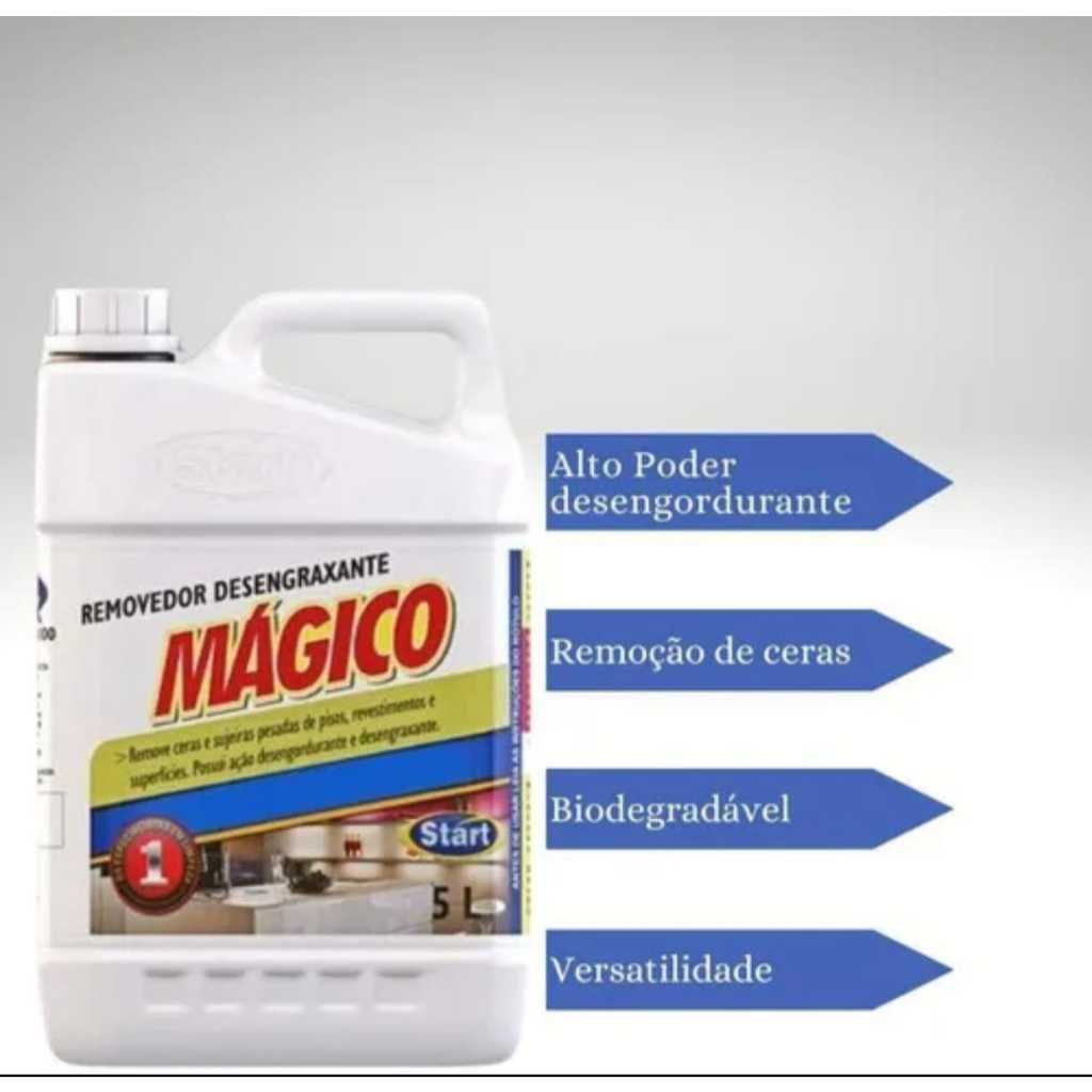 MAGICO REMOVEDOR DESENGRAXANTE E SUJEIRA PESADA 5 LITROS PROMOÇÃO em Oferta na Shopee