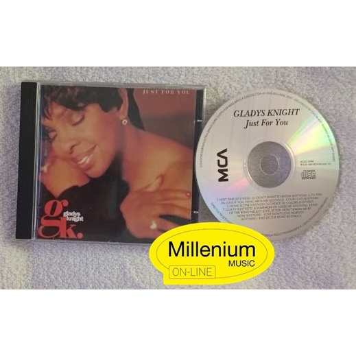 CD Gladys Knight  Just For You 1994 Original Gravadora Colecionar Ótimo Estado