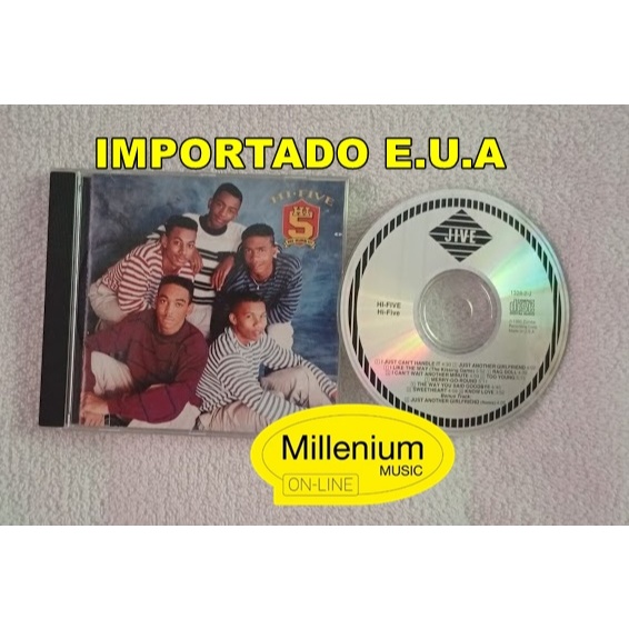 CD Hi-Five  I Like the Way (The Kissing Game) 1990 Importado E.U.A Original Gravadora Colecionador Ótimo Estado
