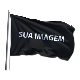 Bandeira Personalizada C/ Sua Foto - Imagem - 50x35cm / 65x45cm / 100x70cm / 150x100 / 200x150 em Oferta na Shopee